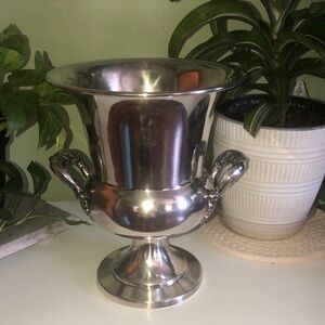 Elegant Silver Wine Cooler